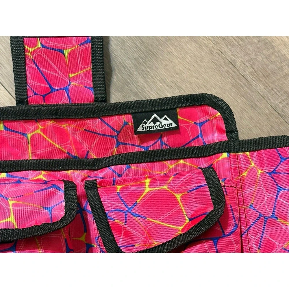 SupreGear Walker Bag Organizer Pouch Multi-Pocket Pink Mosaic Universal Fit